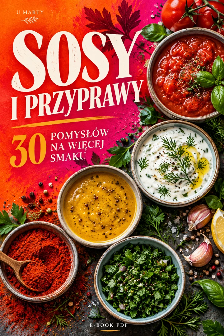 Sosy i przyprawy — 30 pomysłów
