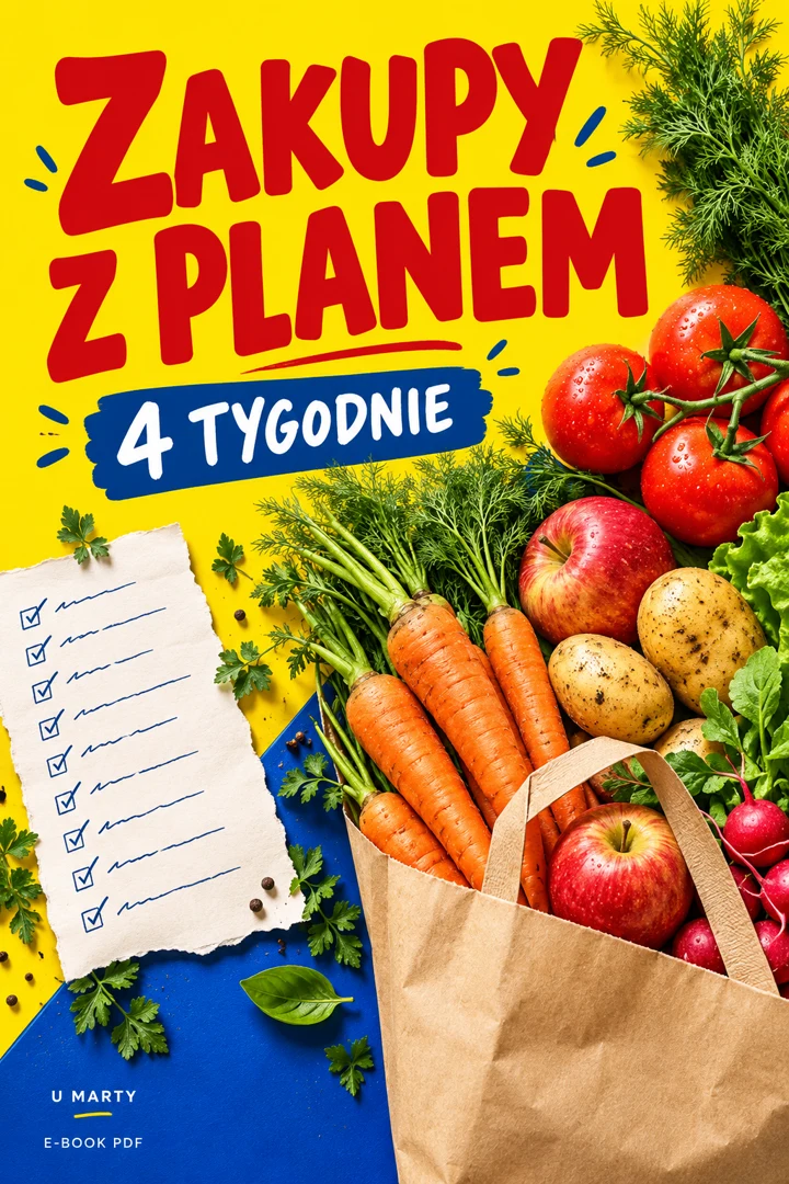 Zakupy z planem — 4 tygodnie