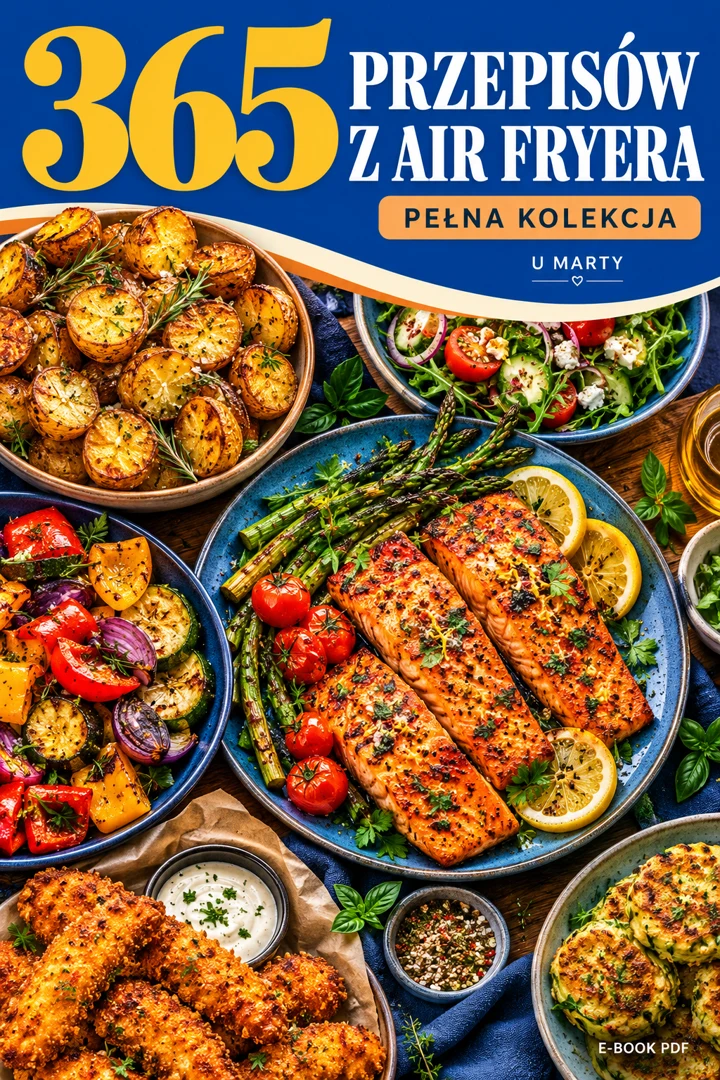 365 przepisów z air fryera — pełna kolekcja
